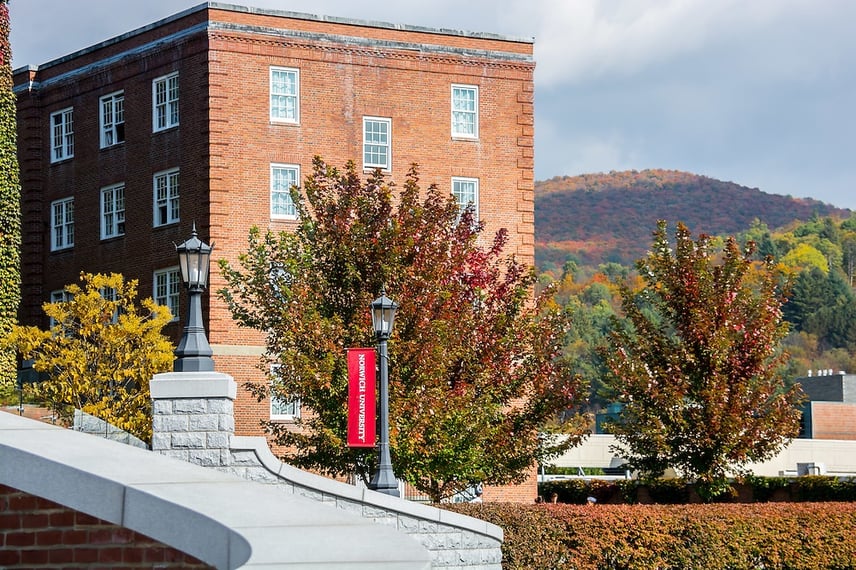 University of Norwich located outside of Burlington, VT 