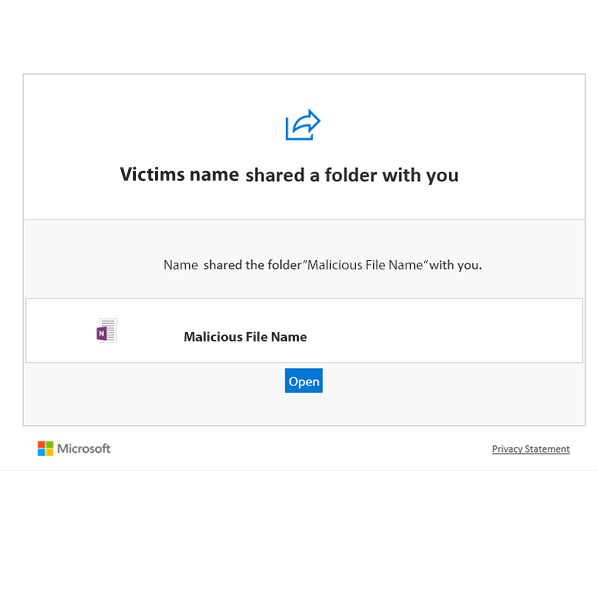 Phishing email _ sharepoint file