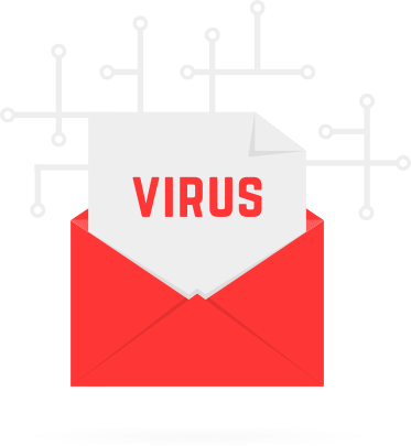 virus in an email