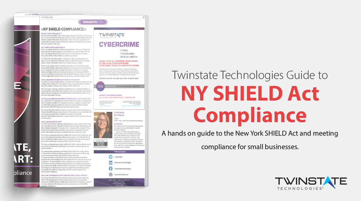 CTA: Read your guide to New York SHIELD Compliance