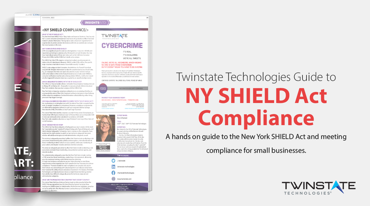 Call to Action: Your Guide to NY SHIELD Act Compliance - Download Now.